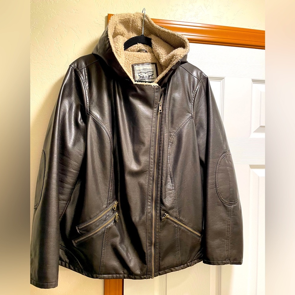 Levi Strauss Faux Leather Shearling